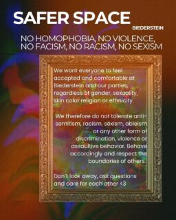 We’re here for you💛
Feel free to reach out with any concerns. Let‘s make the party a safe, welcoming space for everyone🫶🏻
🎉 Semester Opening Party „Krass Lachen“
📍 Biedersteiner Straße 24, Munich
🎟️ AK: 10€ / 8€ Erstis
📅 25.10.2025 
⏰ 9 PM