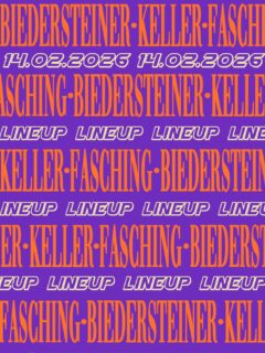 Kellerfasching 14.02. Line-Up🪩

Abendkasse noch vorhanden‼️